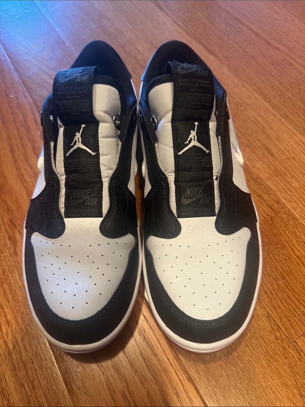 Nike Air Jordan 1 Low Sneakers - Black & White